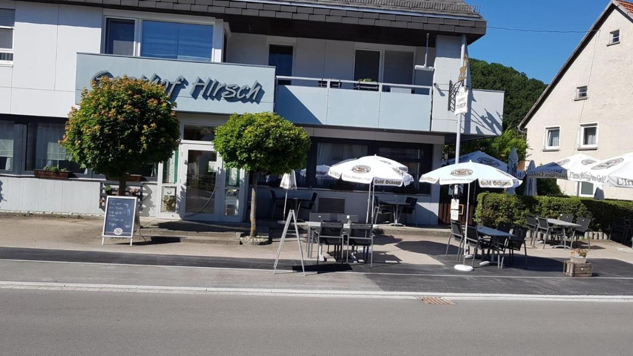Hotel Restaurant Hirsch Schmiechen Dış mekan fotoğraf